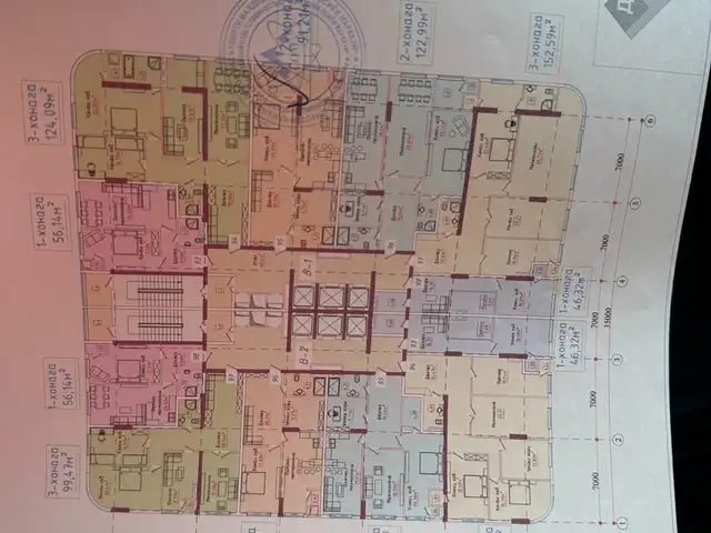 2-комн. квартира, 19 этаж, 91 м², 82 мкр, Душанбе
