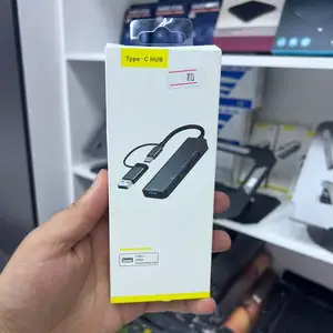 USB-хаб 4-в-1 USB 3.0/USB-C с поддержкой интерфейса USB 3.1 и функцией зарядки,, Душанбе