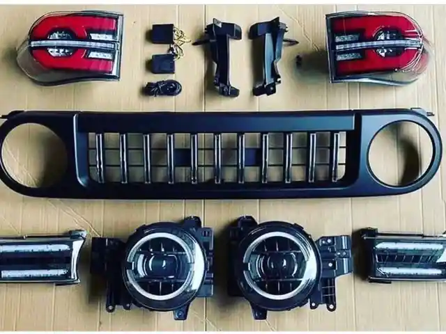 Фар решетка комплект Toyota FJ Cruiser стиль Mercedes G15, Душанбе