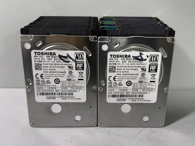 Жёсткий диск для ноутбуков Toshiba 500GB, Душанбе