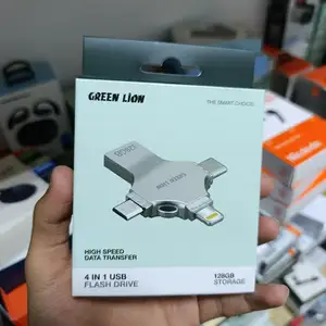 Флеш накопителя Green Lion 4 in 1 USB Flash Drive 128GB, Душанбе