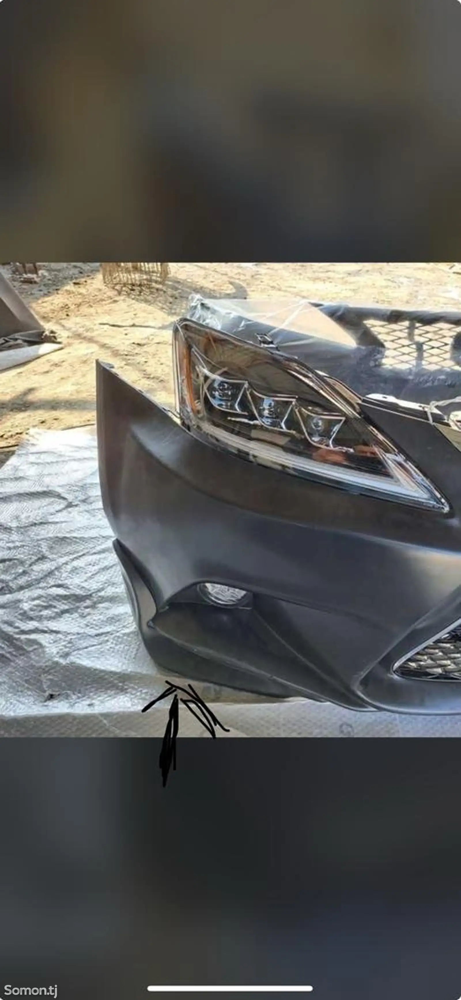 Фары и бампер от Lexus is 250 год 2006-2013-1