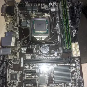 Комплект Gigabyte GA-B85M-HD3 с цпу Intel Core i3 4130 и 4Gb Ram 1333 MHz, Душанбе