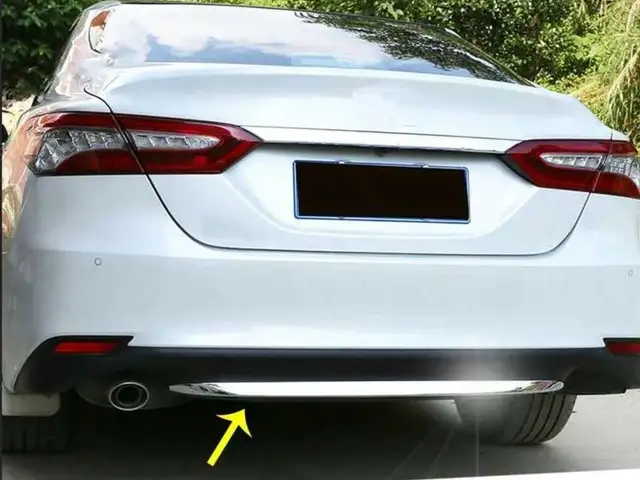 Хром на задний бампер от Toyota Camry 6, Душанбе