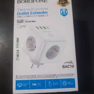 Многогнездовая розетка без кабеля, Душанбе