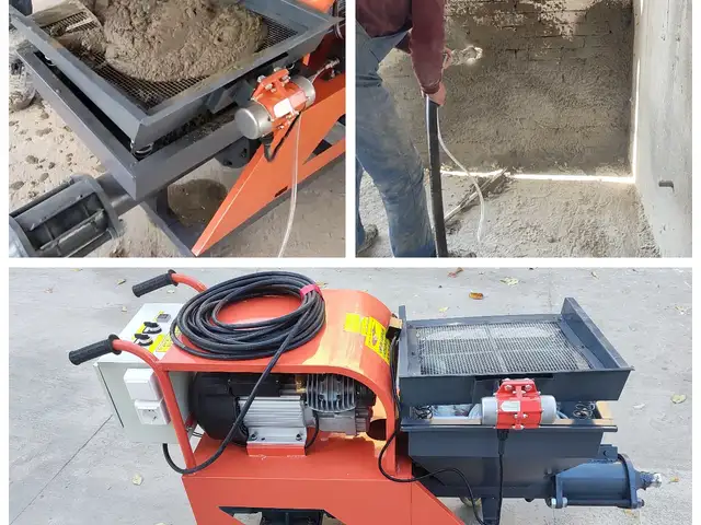 Штукатурная станция қум - цемент 318 М-380v, Душанбе