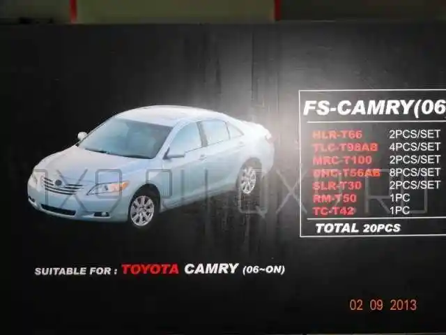 Хромированные накладки для Toyota Сamry 2, Душанбе