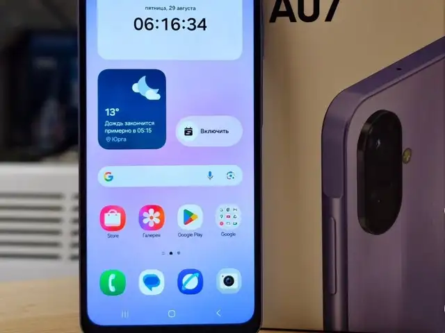 Samsung Galaxy A07 4/128Gb black, Душанбе