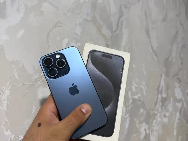 Apple iPhone 15 Pro, 128 gb, Blue Titanium, Душанбе