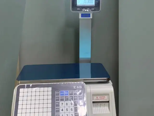 Весы CAS CL 3000 - 30P с печатью этикеток, Душанбе