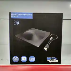 Внешний USB 3.0 & Type-C DVD-RW дисковод, Душанбе