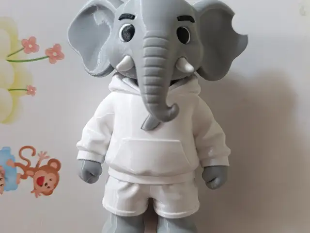 Фигурка Слоника 3D, Худжанд