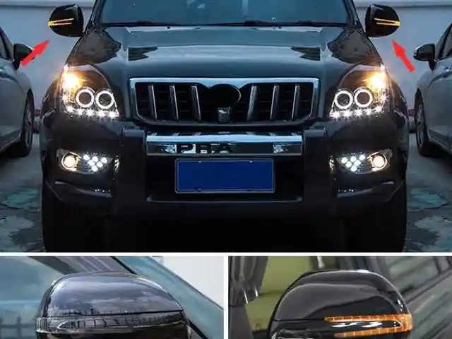 Боковые зеркала с поворотником от Toyota Prado 1, Душанбе