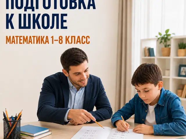Курсы по математике для учеников 1-8 классоы, Душанбе