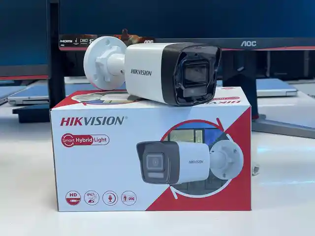 Камера наружный IP Hikivision DS 2CD1083G2 LIU звук цветной 8мп, Худжанд