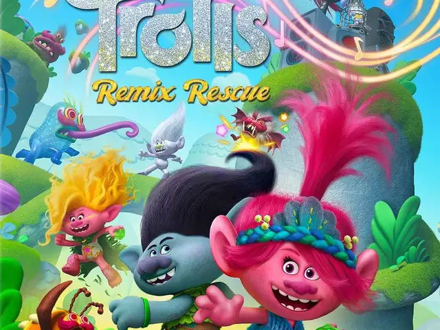 Игра Dreamworks trolls remix rescue для PS-4 / 6.72 / 9.00 / 11.00 / 13.00 /, Душанбе
