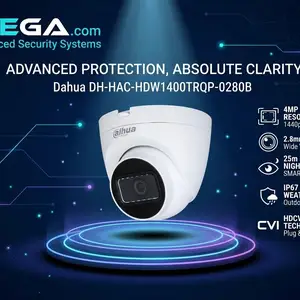 Камера внутренняя HDCVI Dahua DH-HAC-HDW1400TRQP-0280B, Хуҷанд