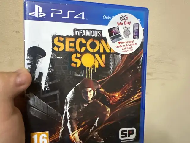 Игра Second son Ps4, Душанбе