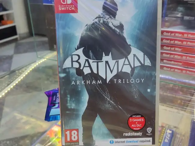 Игра Batman Arkham Trilogy для Nintendo Switch, Душанбе
