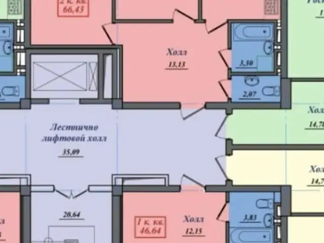 2-комн. квартира, 8 этаж, 66 м², 28мкр, Худжанд