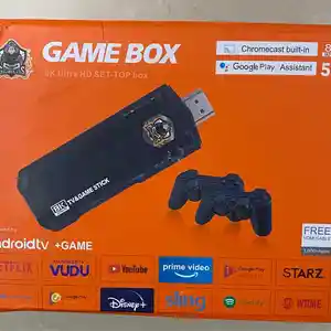 Игровая приставка Game Box 8k Ultra HD Set-Top box, Душанбе