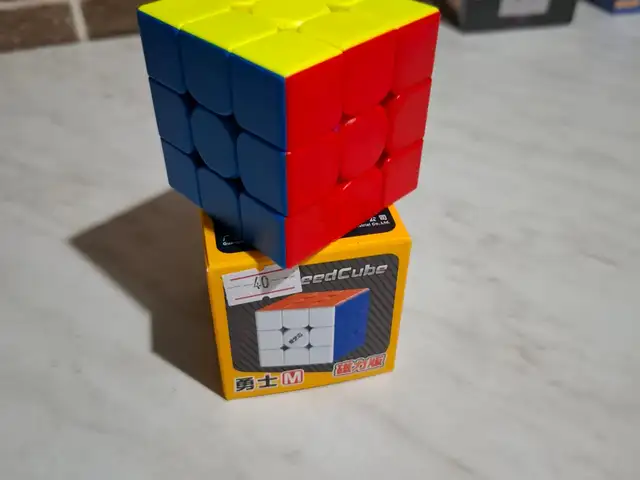 Магнитный скоростной кубик рубик QiYi MoFangGe 3x3x3 Warrior Magnetic, Душанбе