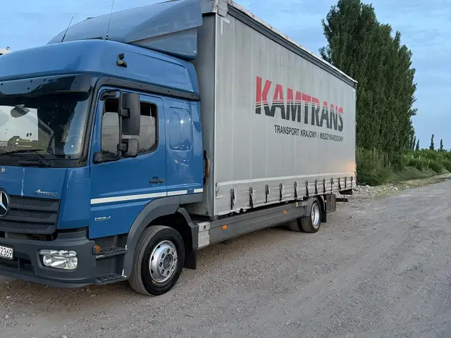 Бортовой грузовик Mercedes-Benz Atego 12-24, 2015, Худжанд