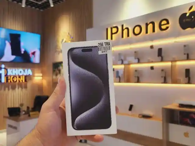 Apple iPhone 15 Pro, 256 gb, Black Titanium, Душанбе