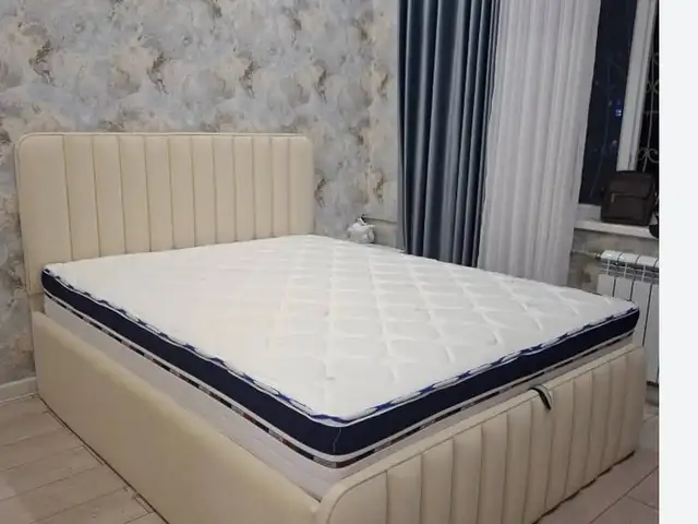 Двухспальная кровать с медицинским матрасом, Душанбе