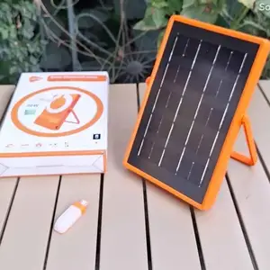 Фонарь солнечная батарея, Bluetooth, 3-х ступенчатый кнопочный переключатель USB, Душанбе