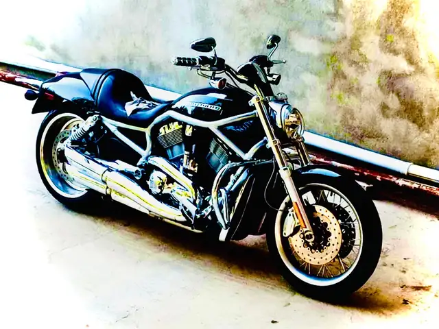 Мотоцикл Harley Davidson V Rod, Душанбе