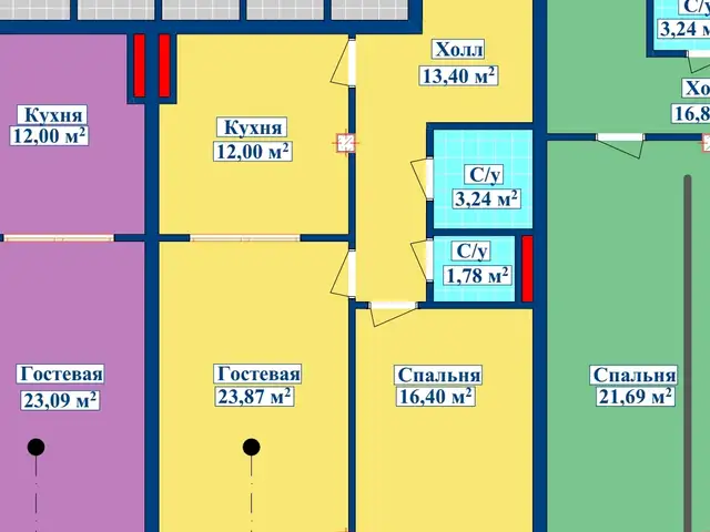 2-комн. квартира, 5 этаж, 73 м², И Сомони, Душанбе