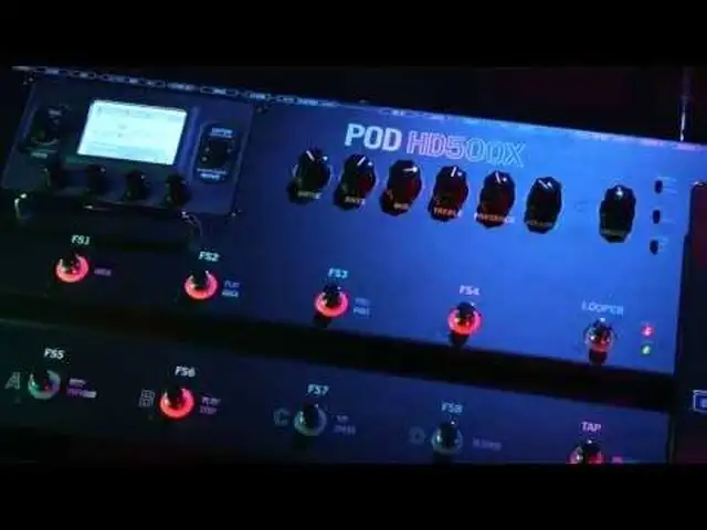 Гитарный процессор Line 6 POD HD 500 X, Душанбе