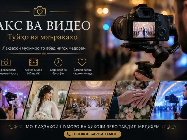 Наворгирии туй ва маъракахо, Душанбе