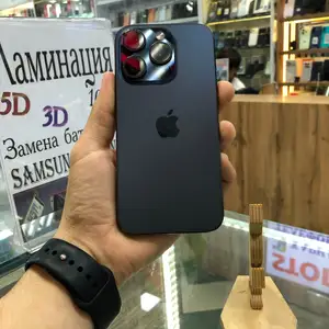Apple iPhone 15 Pro, 256 gb, Blue Titanium, Душанбе