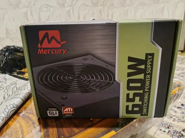 Блок питания Mercury 650W Power Supply, Душанбе