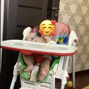 Стульчик для кормления Chicco Polly, Душанбе