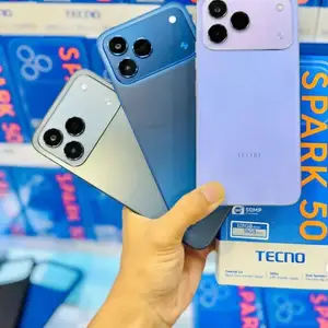 Tecno Spark 50 8/128Gb black 6700Мач, Душанбе