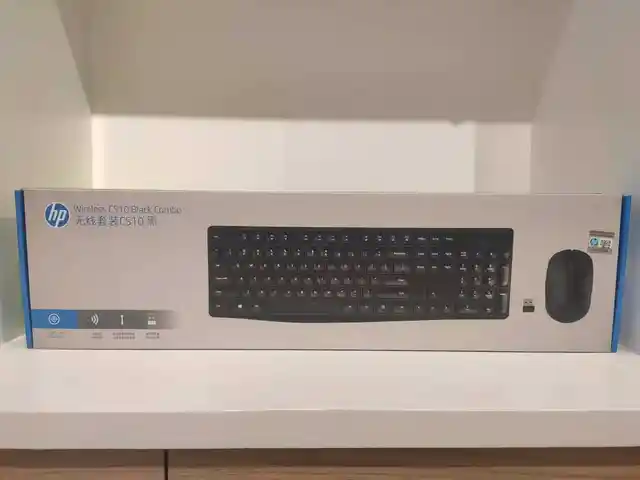 Клавиатура и мышь HP CS10 Wireless Keyboard and Mouse Black USB, Душанбе