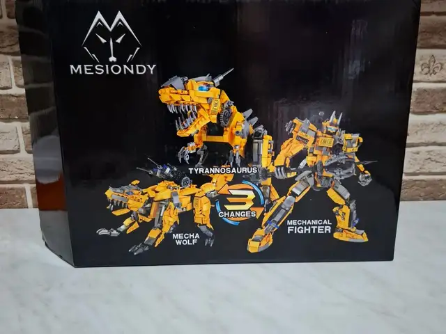 Лего Конструктор Механический Тираннозавр Рекс 3в1 1130PCS, Душанбе