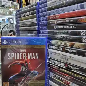 Игра Spider man Sony Playstation 4, Душанбе