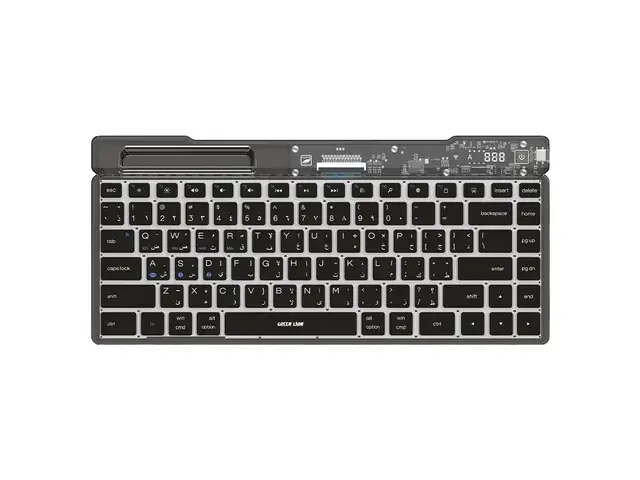 Клавиатура Green Lion Transparent Keyboard Scissor Foot Structure, Душанбе