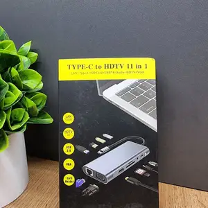Кабель Type-c HUB universal 11 in 1, Худжанд