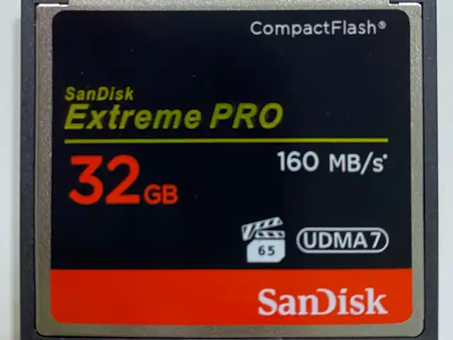 Флэш-карта Compact flash для фотоаппарата SanDisk Extreme PRO 32GB, Душанбе