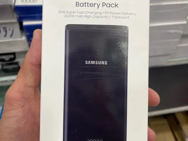 Портативный аккумулятор 20000 mAh Samsung 25w, Душанбе