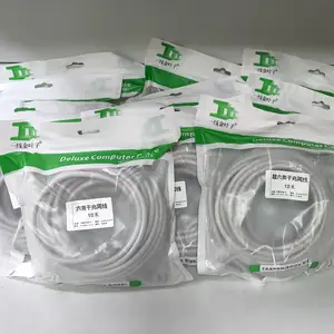 Сетевой кабель Deluxe Cat-6 10м, Душанбе