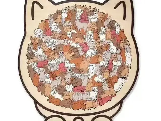 Деревянный пазл в форме кошки, Хуҷанд