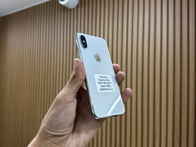 Apple iPhone X, 256 gb, Silver, Душанбе