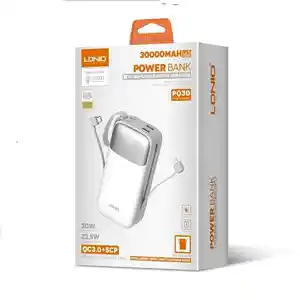 Внешний аккумулятор LDNiO PQ30 30000mah быстрая зарядка, Душанбе