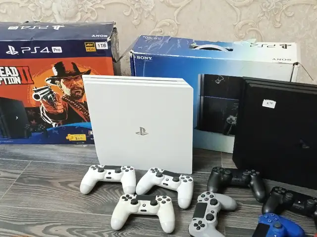 Игровая приставка Sony Playstation 4 pro 1TB, Душанбе